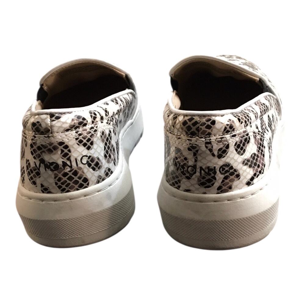 Vionic Dinora Leopard Snake Platform Leather Slip… - image 3